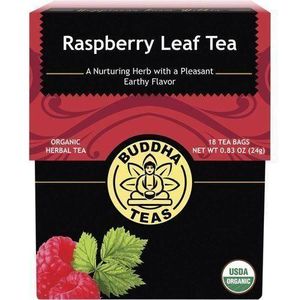 Buddha Teas Organic Raspberry Leaf 18 Tea Bags