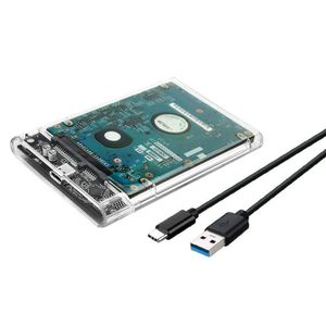 USB 3.1 Gen2 SATA SSD Enclosure for 2.5" SATA SSD and HDD (9.5mm / 7mm) Support Up to 6Gbps Fast Speed UASP and Tool Free