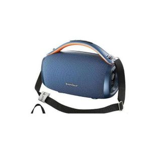 BoomBest LN-716BT powerful solid super deep bass portable home theater home/ office traveling indoor outdoor entertainment wireless Bluetooth speaker blue