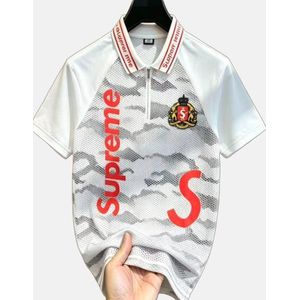 Men's casual short sleeve , polo shirt , pertterned design 