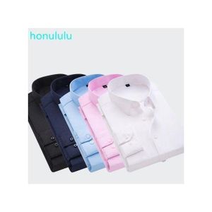 5in1 Corporate Quality Formal Plain Long Sleeve Shirt