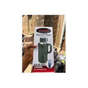 Eurosonic ES-SF-827 Vacuum Flask 1300ml – Double Wall Stainless Steel Insulated Thermos Bottle for Hot & Cold Drinks
