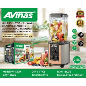 Avinas  Multifunctional Wall Braking Machine 2L Commercial Blender