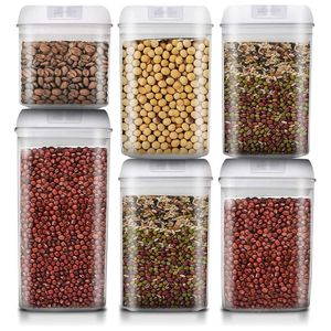 915 Generation 100 Pieces Small Plastic Containers with Lids, 25Ml