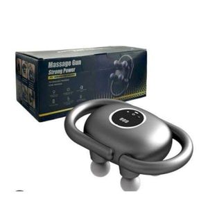 New latest 4-Head Massage Gun Deep Tissue Muscle Massager 20 Intensities & 6 Massage Modes