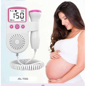 Pregnancy Baby Heartbeat Listener – Safe Fetal Doppler Monitor for Expecting MomsSafe & Easy Home Use
