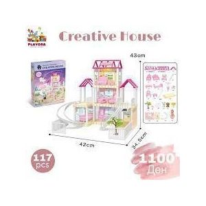 DIY Villa Set Dollhouse Playset
