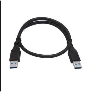 USB to USB 3.0 Male Cable, a Double-Ended USB Cord Suitable for Connecting Hard Drive Enclosures, DVD Players, And Laptops.