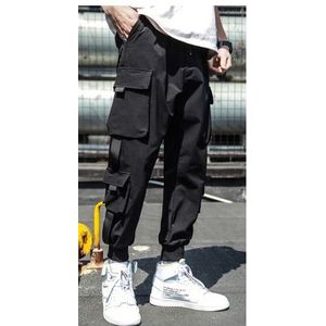 Womens Soft Touch Contrast Stitch Elasticated Waist Cargo Trousers   Boohoo UK