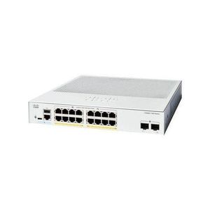 Cisco Catalyst C1300-16P-2G 16-Port Gigabit PoE+ Compliant Managed Network Switch (120W)