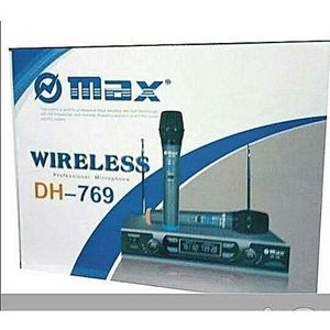 Omax Dh-769 Wireless Microphone system with 2 mic