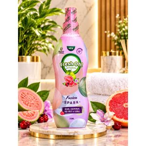 Fresh Oh! Air Freshener – Fusion Spark (Guava, Grapefruit, Red Fruit & Floral, 250ML) 