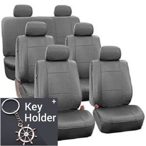 Car Leather Seat Covers For-Mini Van-Sienna-Nissan-Quest Etc