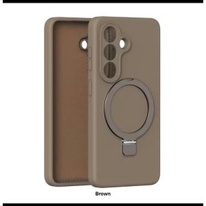 Pouch Shockproof Full-Cover Rotating Magnetic Stand Suitable for Samsung Galaxy S25 