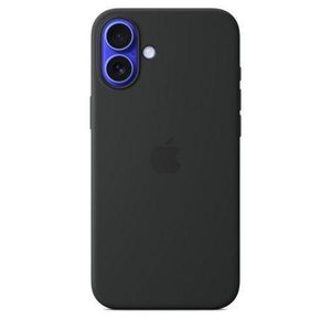 Iphone 16 plus black silicone case