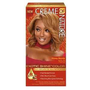 Creme Of Nature Exotic Shine Color, Honey Blonde 10.0