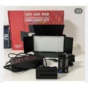 LED LITE LED LITE,Light LED LIGHT PRO 600 RGB+ 2 BATTERIES + CHARGER + CABLE + TRIPOD