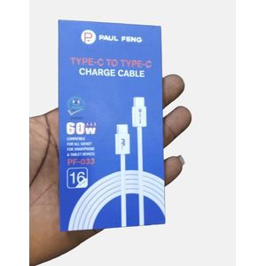 Type C to Type C Charge Cable 60W PF-033