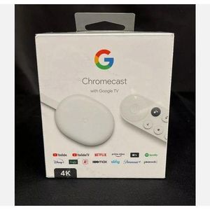 Google Google ChromeCast With Google TV - 4k Streaming