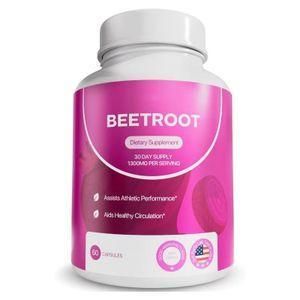 Beety Beetroot Capsules Blood Booster Supplement – High Iron, Blood Circulation, Energy & Stamina, Heart Health, Natural Detox, Weight Loss Support (Men & Women Nigeria) Pink