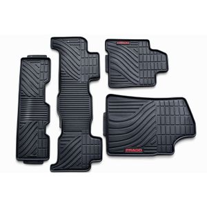 Premium Rubber Floormats for 7 seater Toyota Landcruiser/Prado models