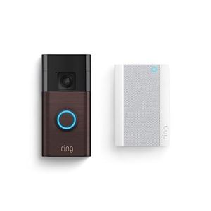 ring Video Doorbell 1080p HD Video with Chime Pro