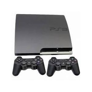 Sony Computer Entertainment PlayStation 3 slim console with 8 games+2pads