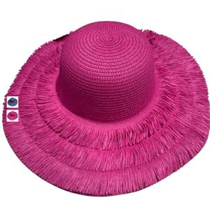 Women's Luxury Summer Beach Hat – Wide Brim Sun Hat (1 Piece, Free Size)