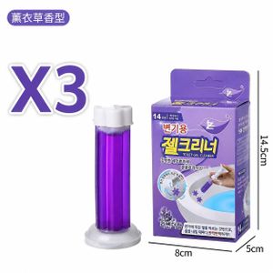 Air Freshener and Toilet Cleaner Flower Gel by 3 peices 