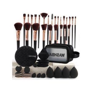47-piece Makeup Tool Set With Cosmetic Bag