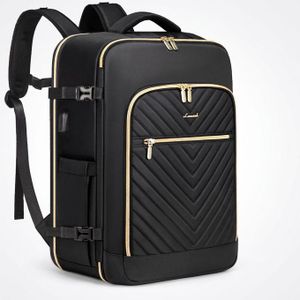 17.3 INCHES UNISEX LARGE CAPACITY & EXPANDABLE BACKPACK, Hand Luggage Travel Backpack With USB Charging Port, Suitcase Luggage Backpack, Unisex Business Trip, Student School Bag, Business Trip Laptop Bag, Waterproof Office Laptop Backpack, Outdoor Bag