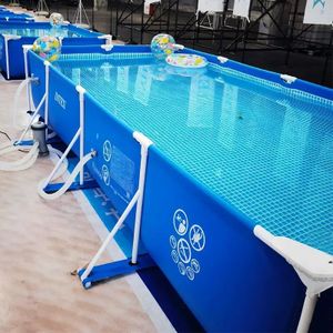 Intex 15ft Adult and kids swimming pool with water filter machine 84cm depth 