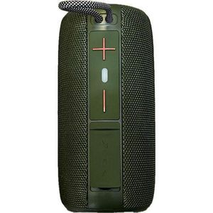 T&G TG431 Cylindrical Waterproof Speakers Portable Music Player Wireless Speaker (GREEN))