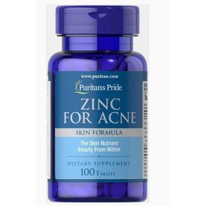 Puritan'S Pride  Zinc For Acne - 100 Tablets 1pc