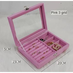  Multi-Compartment Jewelry Storage Box – Portable Jewelry Organizer for Rings, Earrings, Necklaces & Accessories
