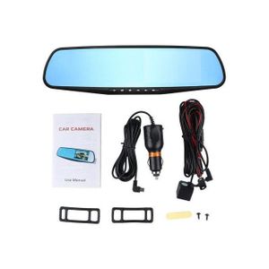 Anytek 4.3'' Car Rearview Mirror Car Dvr Camera HD 1080P Rear View Mirror Digital Video Recorder Dual Lens Auto Dash Cam DJL