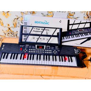 Lighting 54keys children keyboard piano with adapter and microphone 
