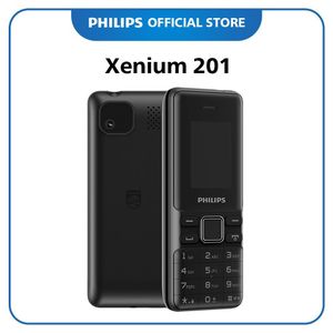 Philips Philips Xenium 201, 1.77" Screen Dual SIM Feature Phone Large Battery Capacity 3000mAh Wireless FM Bright Torch Type-C Fast Charge, 2000 Phonebook Mobile Phone