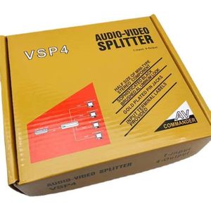 AV SPLITTER 4 P0RT