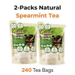 PCOS Nutrition Natural Spearmint Tea 60*2 tea bags