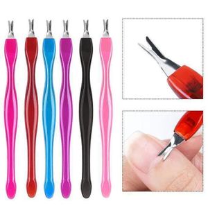  6 pcs Cuticle Trimmer, Cuticle Pusher – Nail Edge Cleaner & Manicure Tool