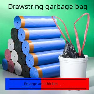 5Roll 100Pcs Mini Garbage Bag Household Thickened Small Desktop