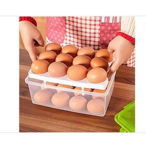 Egg Carton Refrigerator -Keeping Storage Box, Kitchen with Lid