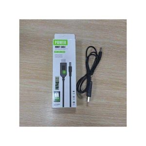 WiFi To Powerbank Cable Connector DC 5V To 12V USB Cable Boost Converter Step-up Cord For Wifi Router