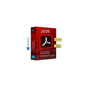 AD - Acrobat Pro DC 2026 Edition - Lifetime License 
