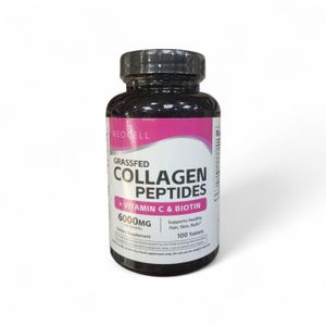 NEOCELL Neo cell GRASSFED COLLAGEN PEPTIDES + VITAMIN C & BIOTIN 6000MG (100 tablets)