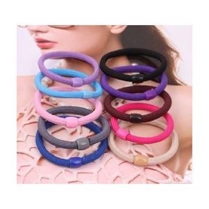 220Pcs Candy Color Hair Clips Rope Ponytail Holder Girls Kids Hair  Accessories