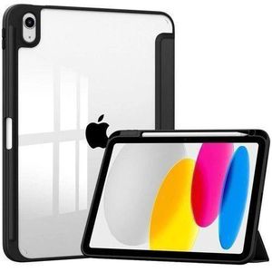 iPad"10.9" 10th gen/ A16 /11th generation pen space front leather Case with transparent back