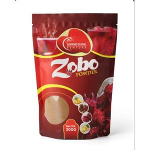 Sunward Natural Zobo Powder made from Hibiscus and Ginger and Cloves - 300g