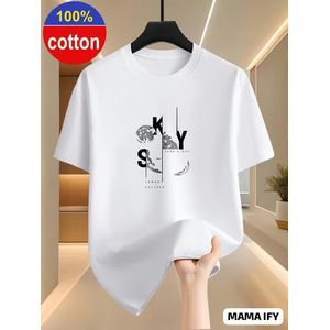 Unisex Plain Round Neck Short Sleeve white Men Women Polo T Shirts